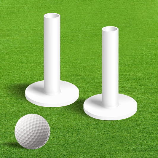 Amy Sport Golf Rubber Tees Ultra Long Size 3 3/4" Value 2 or 3 Pack, Adjustable Length Tee Holder for Driving Range Durable Practice Mat, Golf Accessories for Indoor Outdoor Backyard
