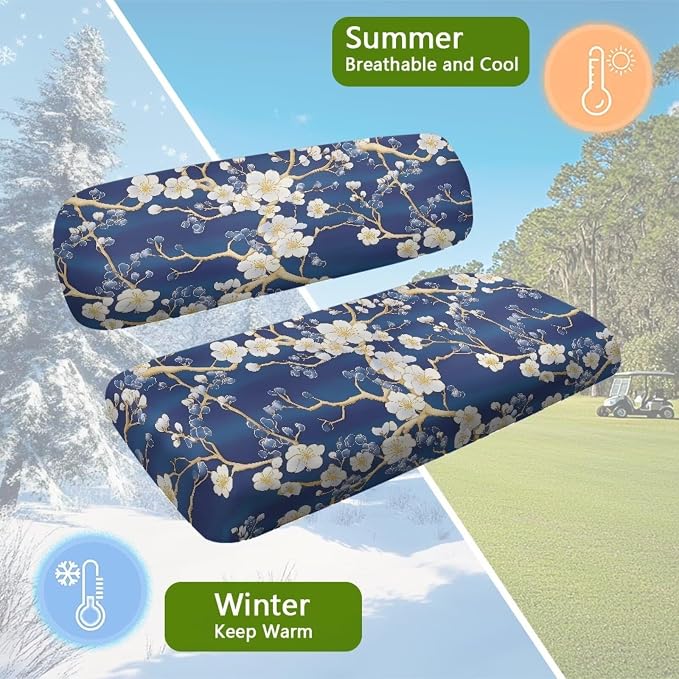 Golf Cart Seat Covers, Universal Fit & Nonskid Bottom Fits - Image 6