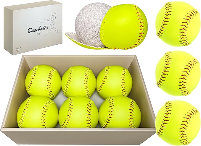 Sports Practice Softballs by HANKLENSS