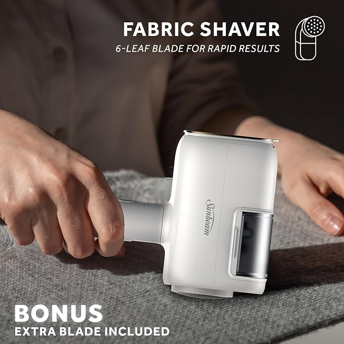 Sunbeam ReviveSystem 3-in-1 Steam, Iron & Fabric Shaver – 1000W, Ceramic - Image 5