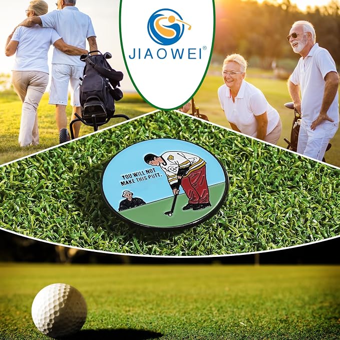 Enamel Golf Ball Marker with Magnetic Hat Clip - Image 7
