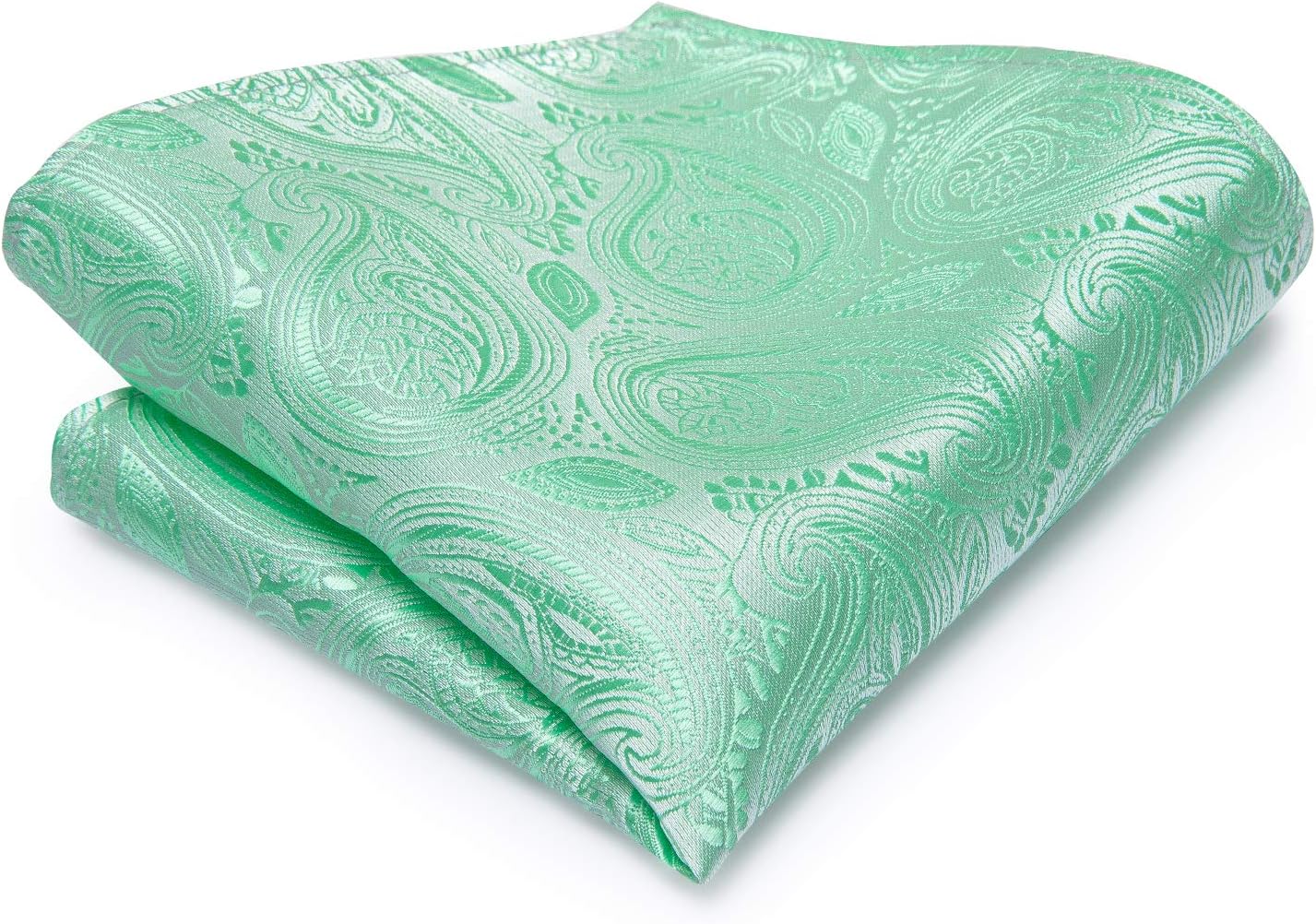 Hi-Tie Men 63inches Tie Set Extra Long Necktie Paisley Tie Pocket Suqare Cufflinks Big and Tall Men Tie