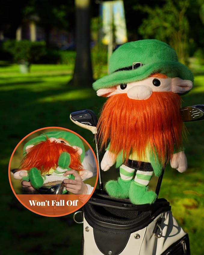 Big Teeth Funny Plush Driver Headcover Animal, Groundhog Gopher Penguin Driver - Image 5