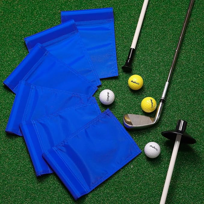 KINGTOP Solid Golf Flag All 8x6 Inch - Image 6
