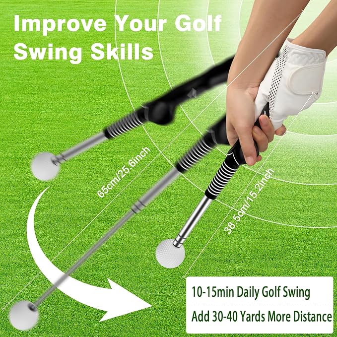 Retractable Golf Swing Trainer - Image 3