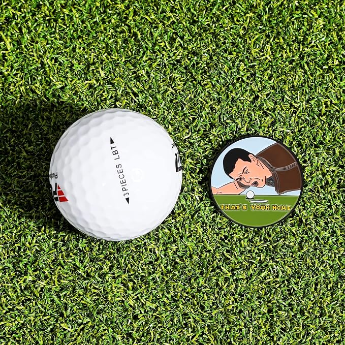 Enamel Golf Ball Marker with Magnetic Hat Clip - Image 4