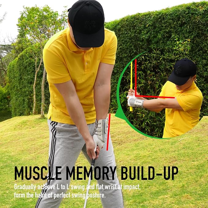 GAIARENA Golf Wrist Brace Wrist Hinge Swing Aid, Efficient Golf Swing Training - Image 3