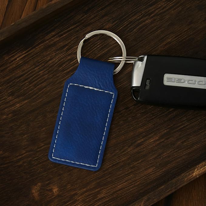 LaserGram Rectangle Keychain, Disc Golf, Personalized Engraving Included - Image 4