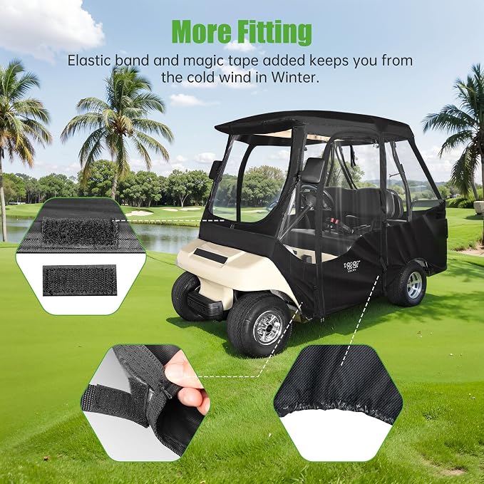 10L0L Golf Cart Driving Enclosure - Image 5