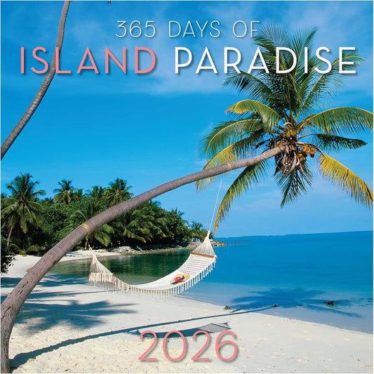 365 Daily Desk Calendar for 2026 by Graphique, Day to Day Calendar for Home or Office, Tear Off Pages (Island Paradise)