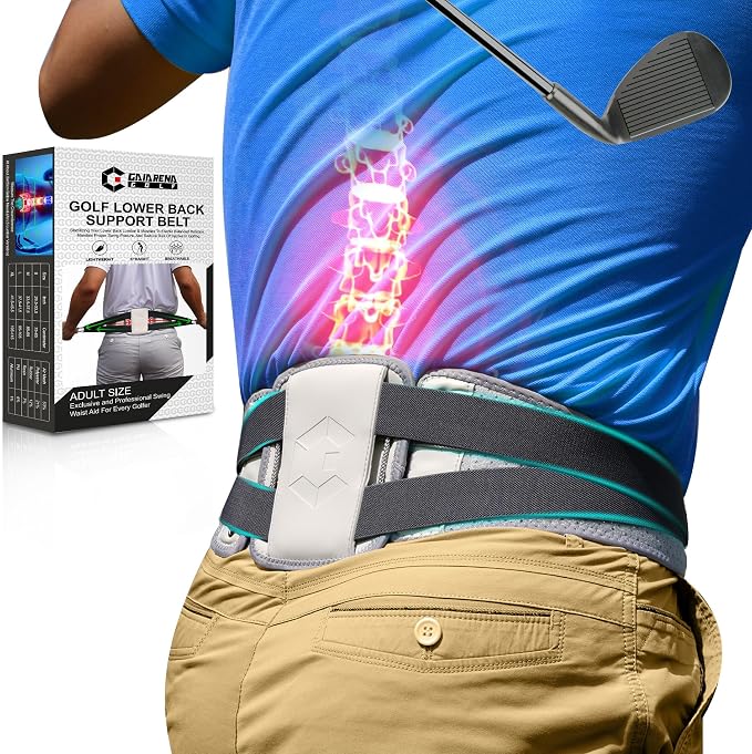 GAIARENA Golf Lower Back Support Belt by GAIARENAG