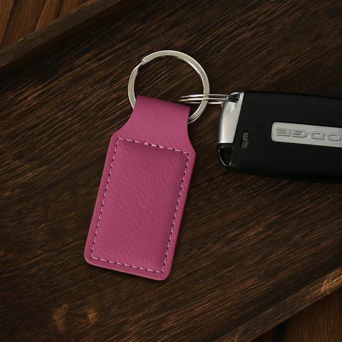 LaserGram Rectangle Keychain, Disc Golf, Personalized Engraving Included - Image 4