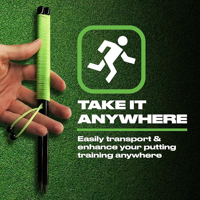 Triple Bead Golf Alignment String Line, Putting Aid - Image 4