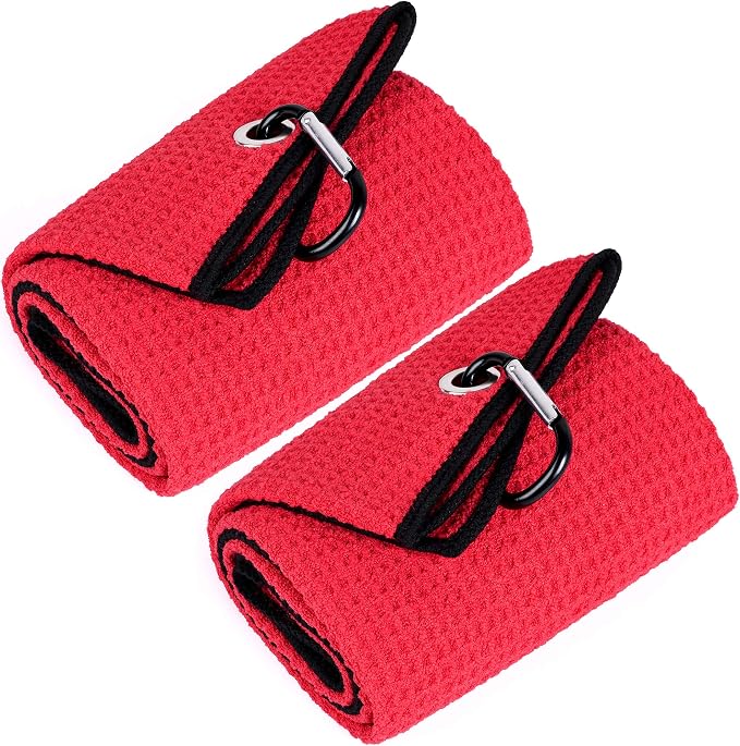 Mile High Life Tri-fold Golf Towel | 16" X 24" | Premium Microfiber Fabric | by MileHighLife