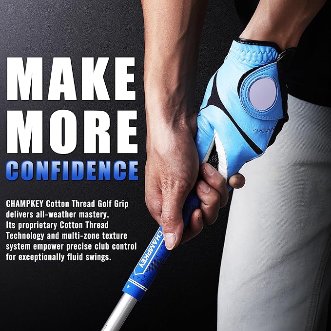 CHAMPKEY Half Cord Golf Grips 13 Pack - Image 6