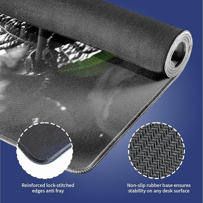 Wknoon. Extra Large Gaming & Office Mouse Pad - Image 3