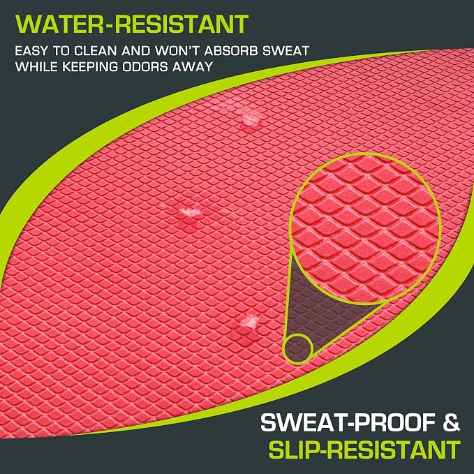 ProsourceFit Exercise Balance Pad – Non-Slip Cushioned Foam Mat & Knee Pad - Image 4