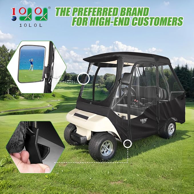 10L0L Golf Cart Driving Enclosure - Image 2