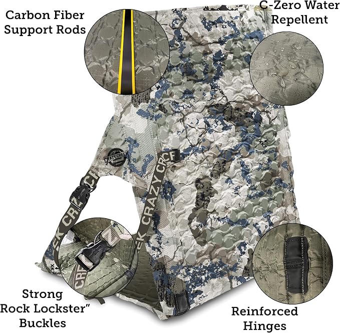 Crazy Creek HEX 2.0 LongBack Chair - Image 5