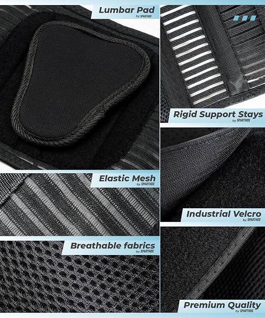 Sparthos Back Brace for Lower Back Pain - Image 5