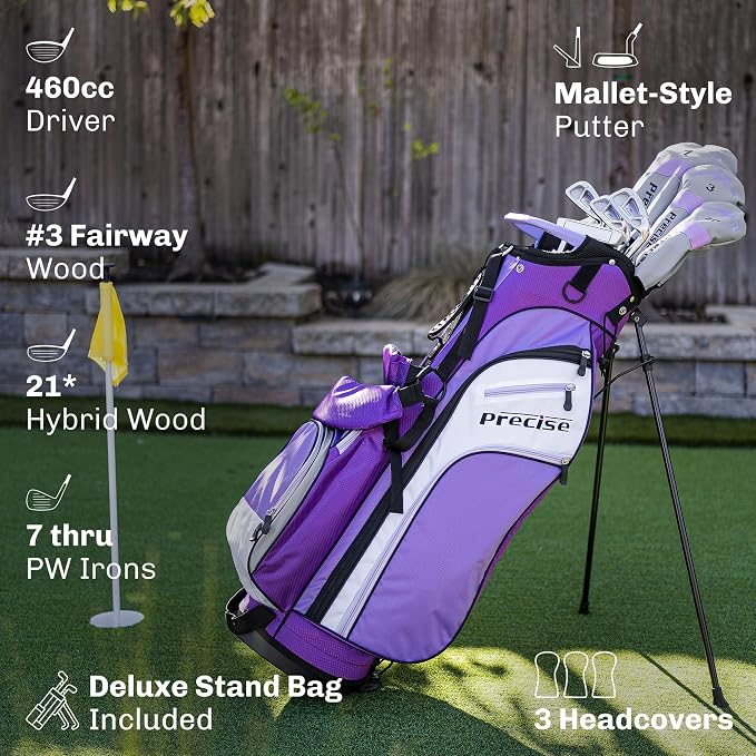 Precise M3 Ladies Complete Right Handed Golf Club Set | Complete Regular & - Image 4