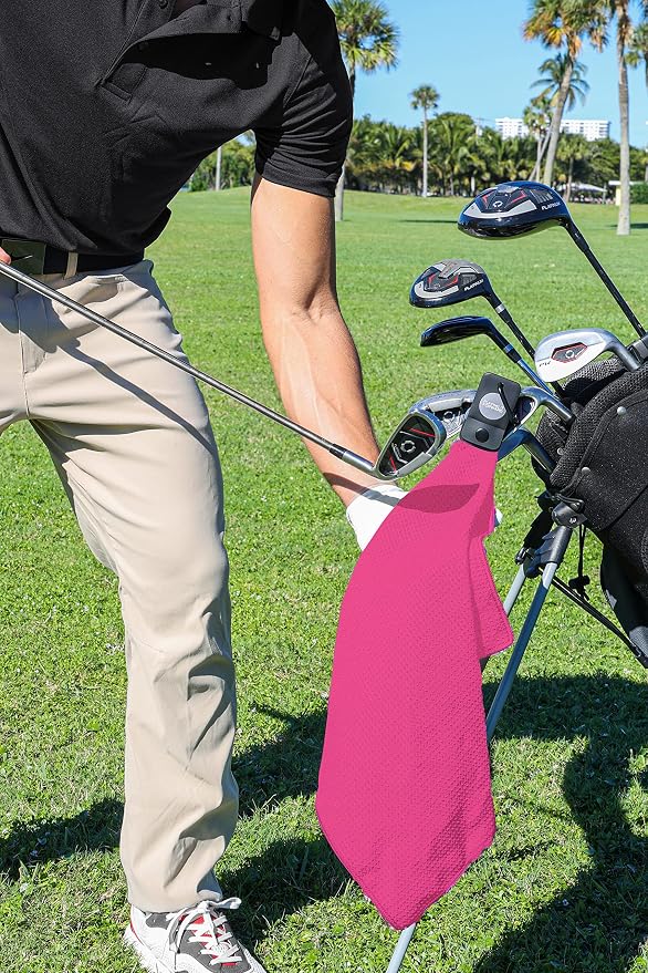 Magnetic Golf Towels for Golf Bags - Image 6