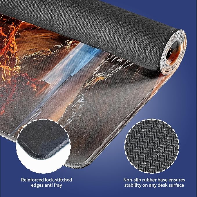 Wknoon. Extra Large Gaming & Office Mouse Pad - Image 3
