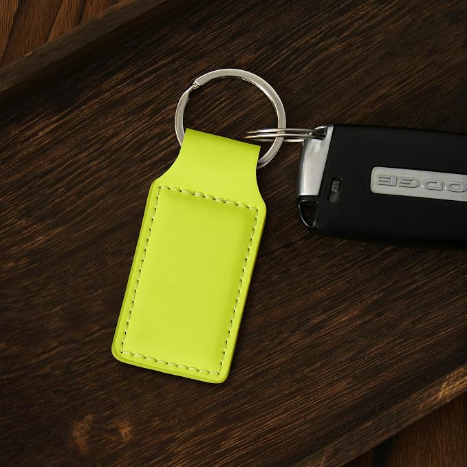 LaserGram Rectangle Keychain, Disc Golf, Personalized Engraving Included - Image 3