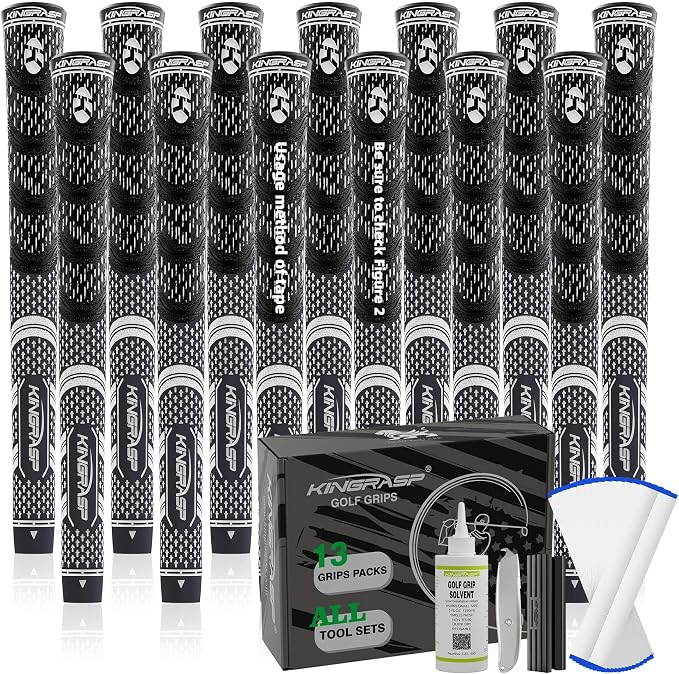 Premium Hybrid Golf Grips by ElevateYourGamewithPremiumGolfGrips