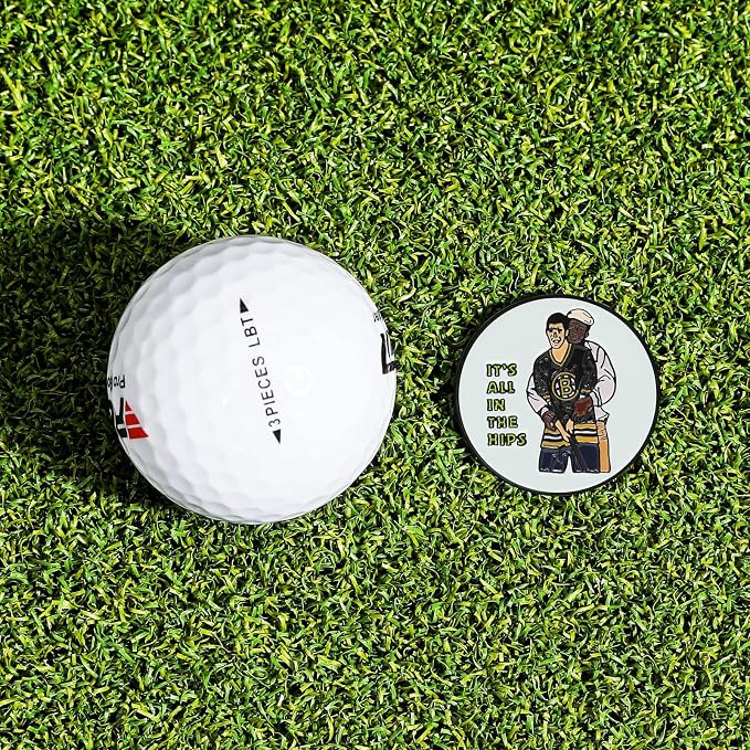 Enamel Golf Ball Marker with Magnetic Hat Clip - Image 4
