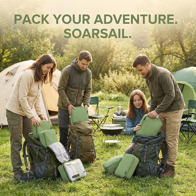 6 Set Compression Packing Cubes - Image 7