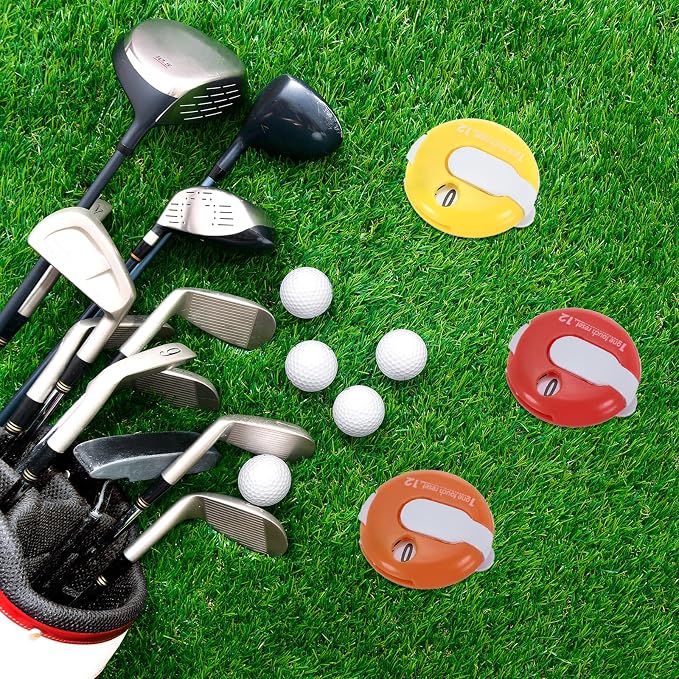 PATIKIL Golf Score Counter Mini Golf Shot Stroke Attachment Counter Clicker Clip - Image 5