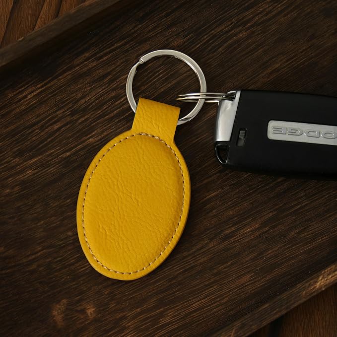 LaserGram Oval Keychain, Water Polo, Personalized Engraving Included - Image 3