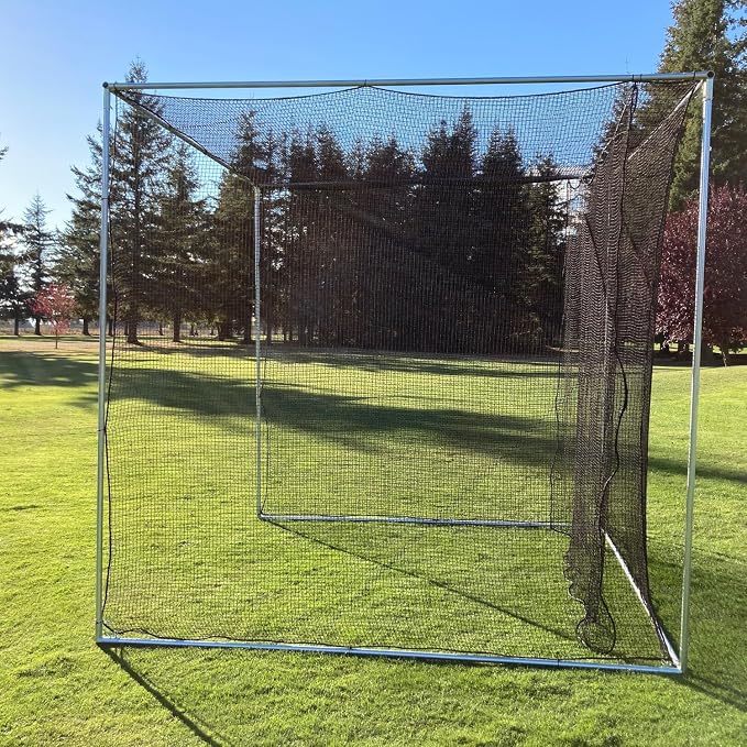 LFS 10x10x10 ft Golf Practice Cage Net by LFSMarineOutdoor