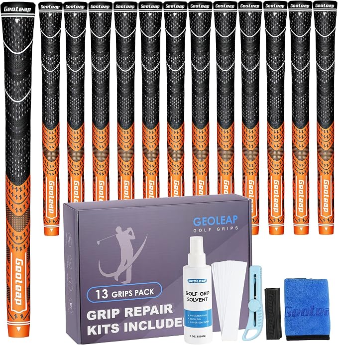 Geoleap Golf Grips Set of 13- Grips by Geoleap