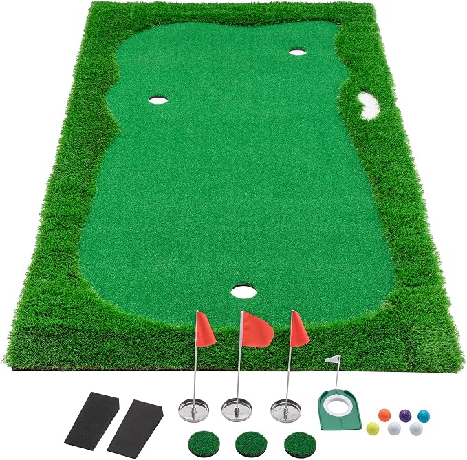 Golf Putting Green Mat Professional Practice Mat by Jaxilyn