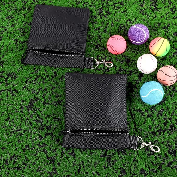 Golf Tee Bags, Bag Accessories for Men Women, Small Zipper Pouch for Valuables - Image 3