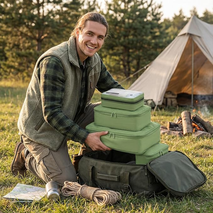 6 Set Compression Packing Cubes - Image 5