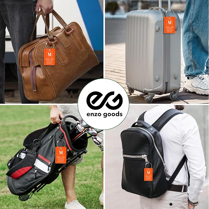 Personalized Luggage Tag | 6 Pack | Custom Luggage Tags - Image 5