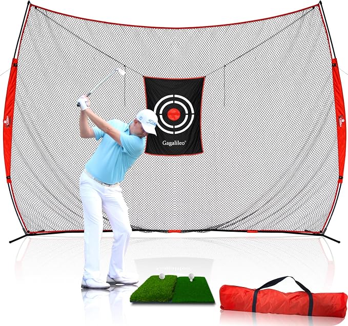 Gagalielo Golf Hitting Net：Professional Practice Accuracy by MustHave--TheBestGalileoSportsGolfNets