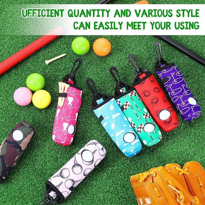 24 Pcs Golf Ball Holder Pouch - Image 4
