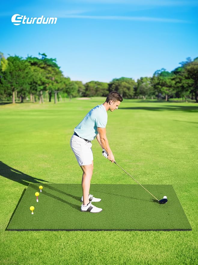 Golf Hitting Mat 5×4ft, Thickened 21/31mm Golf Practice Mat - Image 7