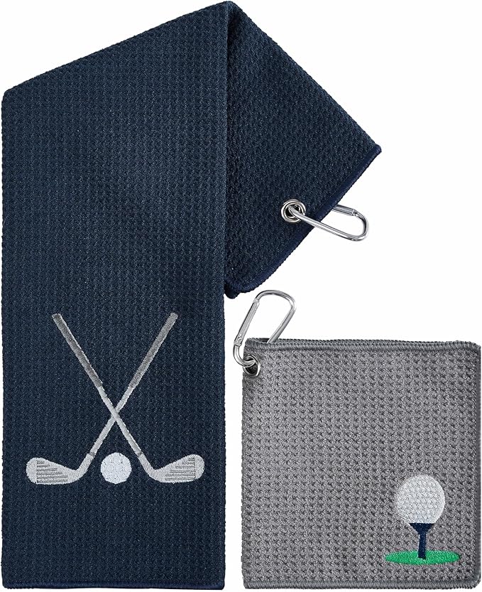 Embroidered Golf Towel Set – Custom Towels by PlayingItForward