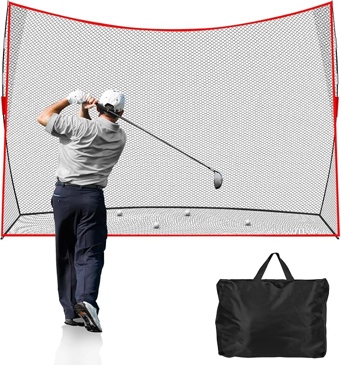 Golf Net: 10x7ft Heavy Duty Golf Practice Net by Unknown