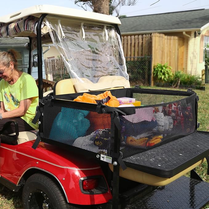 Golf Cart Cargo Mesh Organizer Compatible - Image 7