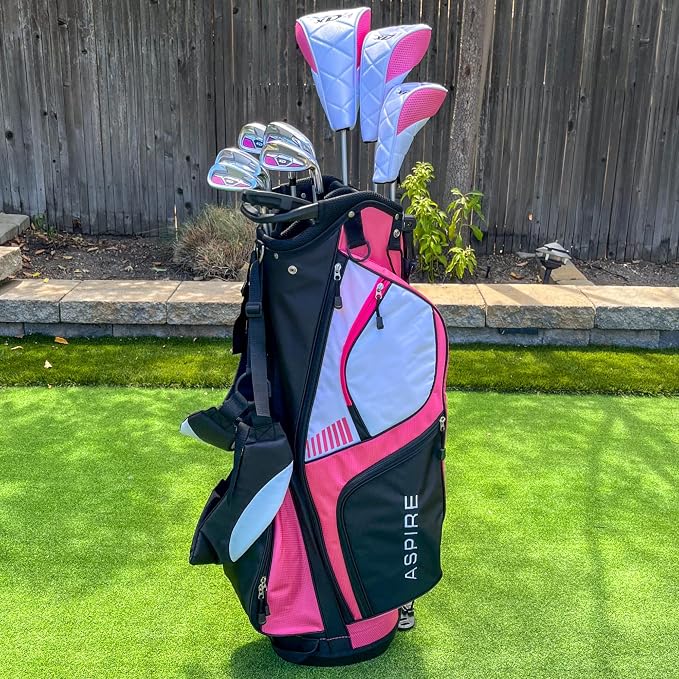 Aspire XD1 Womens Golf Clubs Full Set, Includes Driver, 6-PW Irons, Stand Bag - Image 7