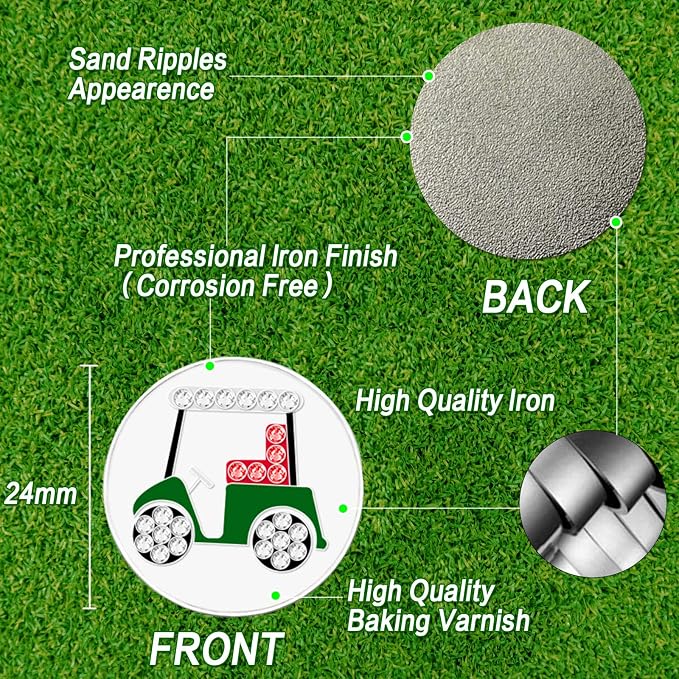 FINGER TEN Golf Ball Marker - Image 2