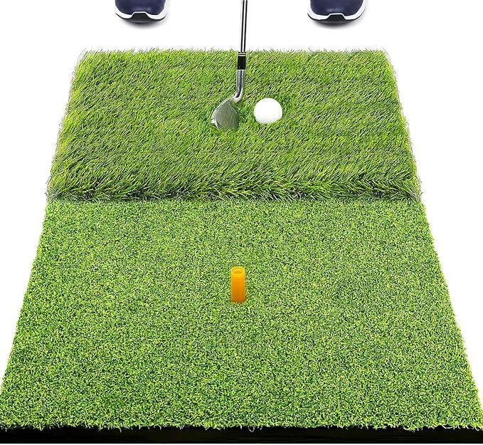 SAPLIZE Foldable Heavy-Duty Golf Hitting Mat by Smartactionsmartplay