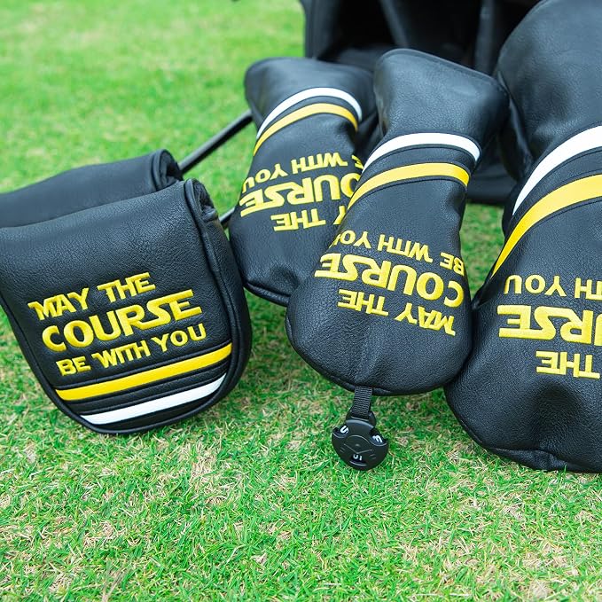 Golf Mallet Putter Cover, May The Course Be - Image 5