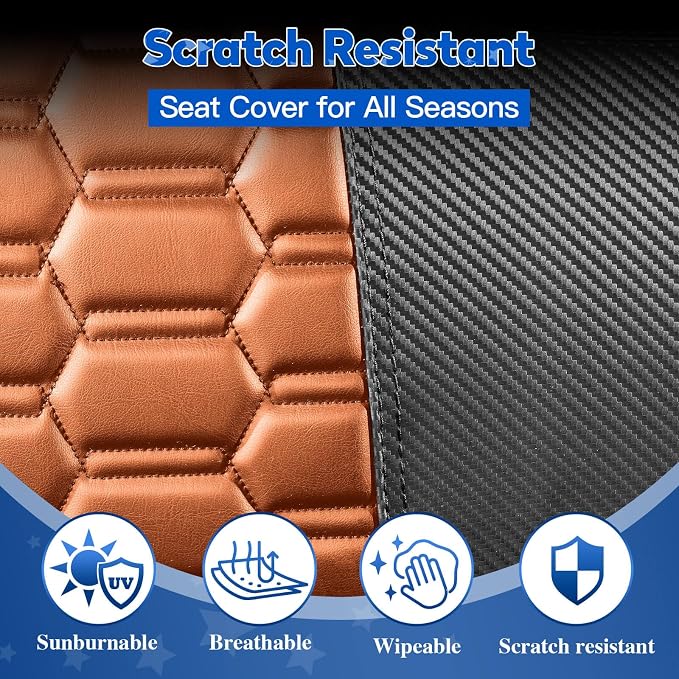 NOKINS Golf Cart Seat Covers, Fits - Image 6